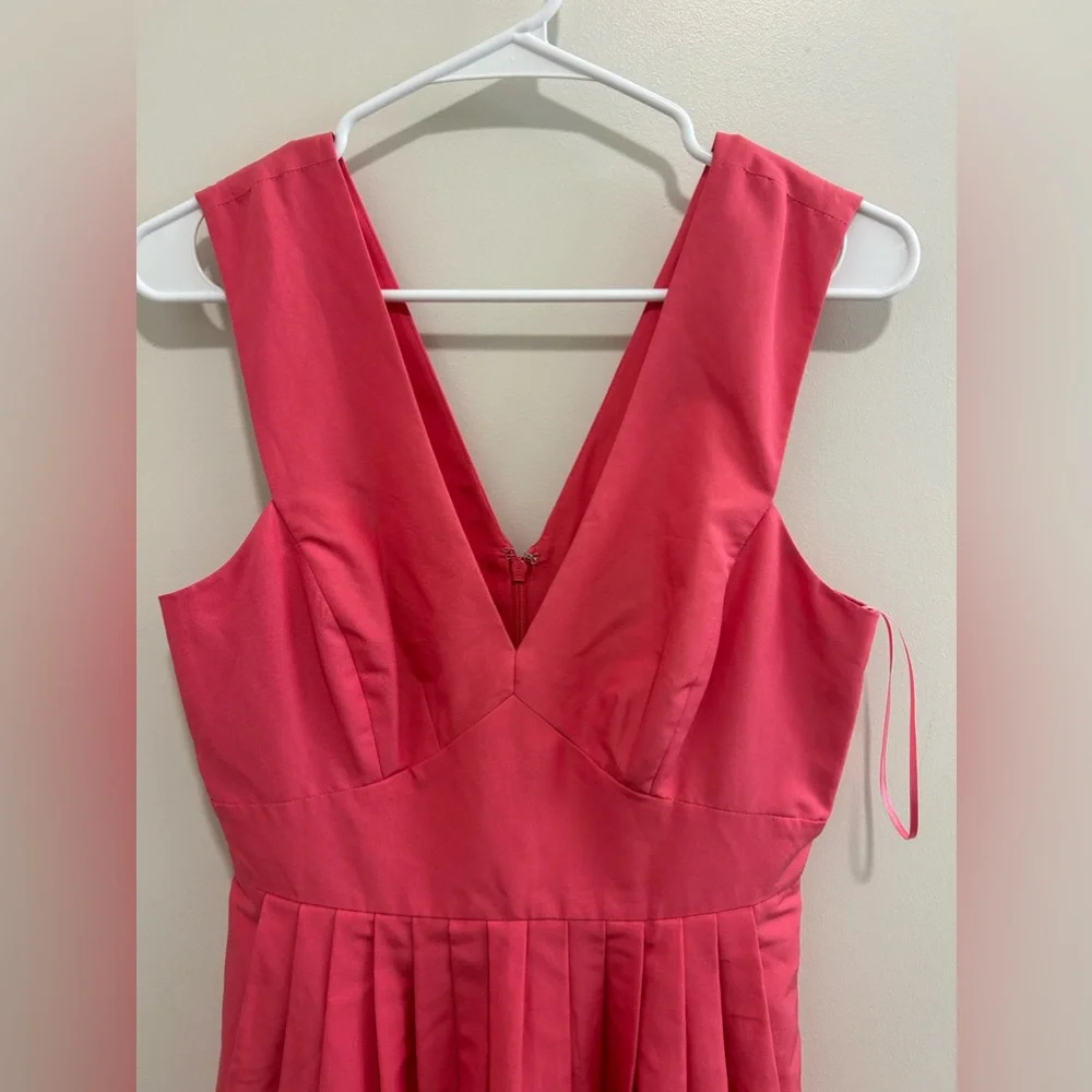NWT J.Crew V-Neck A-Line Faille Party Dress Size 2